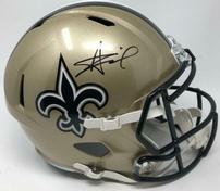 ALVIN KAMARA AUTOGRAPHED NEW ORLEANS HELMET 202//176